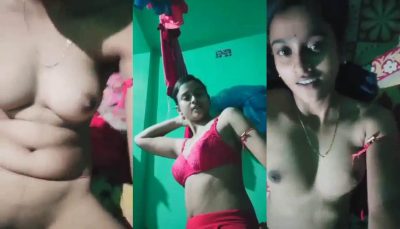 Watch Sexy Girlfriend Making Nude Video For Boyfriend